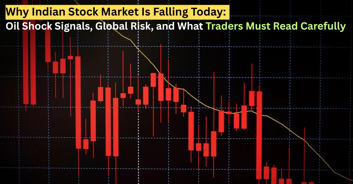 why indian stock market is falling today