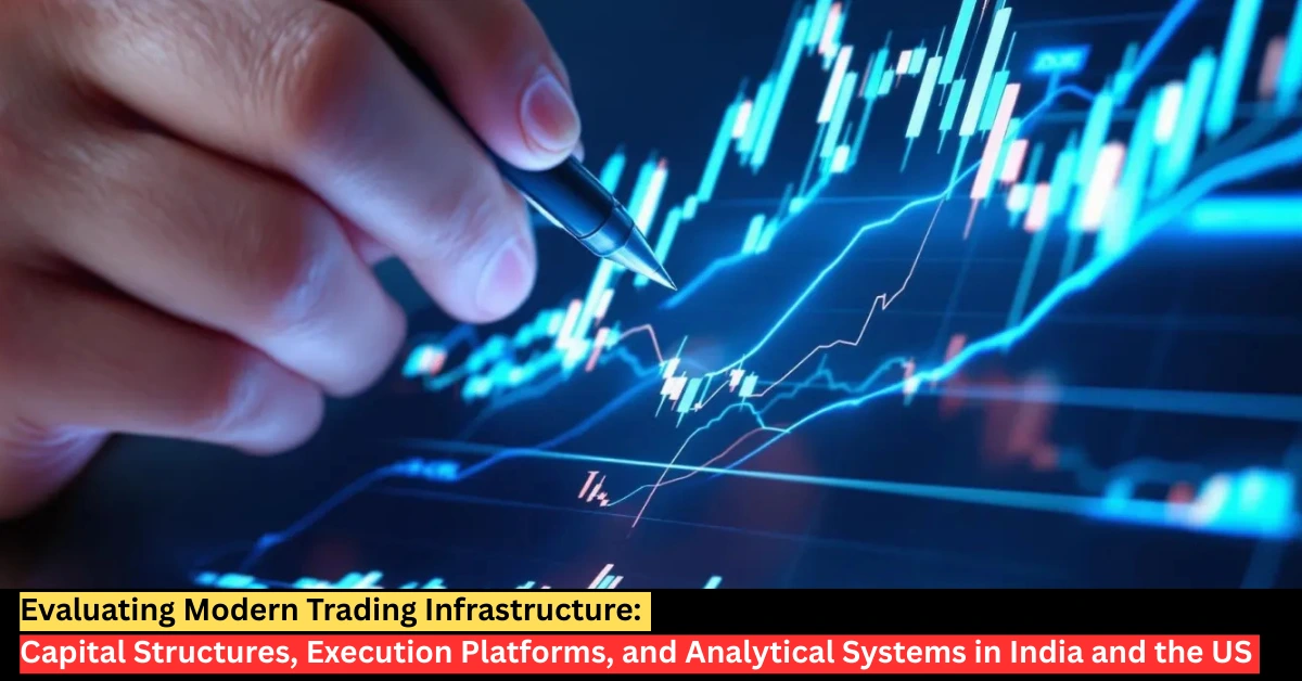 Professional trader analyzing global markets using advanced trading software and execution systems.