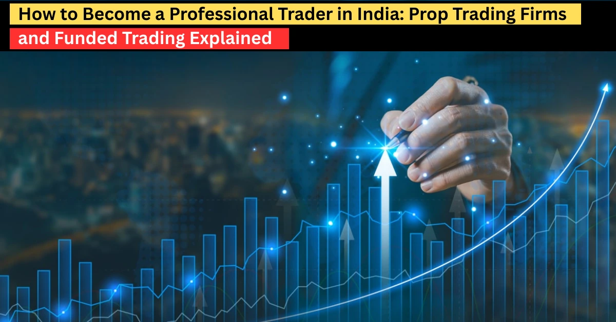 trader analyzing stock market charts and technical indicators