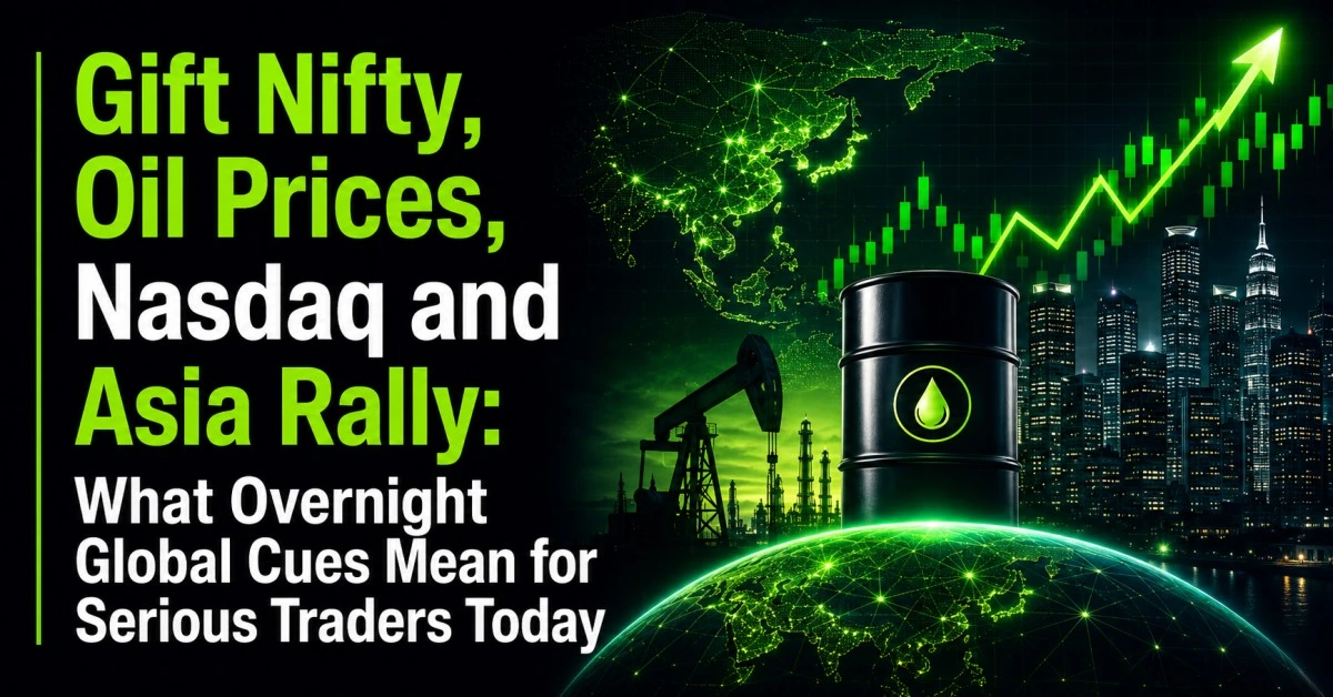 Gift Nifty, oil prices, Nasdaq rally and Asian market cues for serious traders today