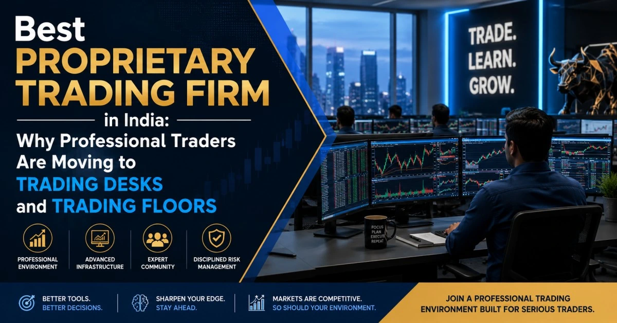 Professional trading desk in India equipped with advanced market analysis tools