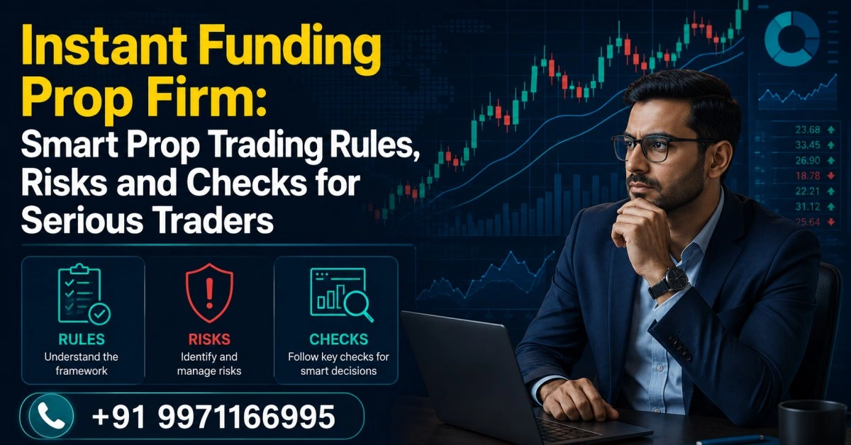 Proprietary trading and instant funding prop firm for disciplined traders