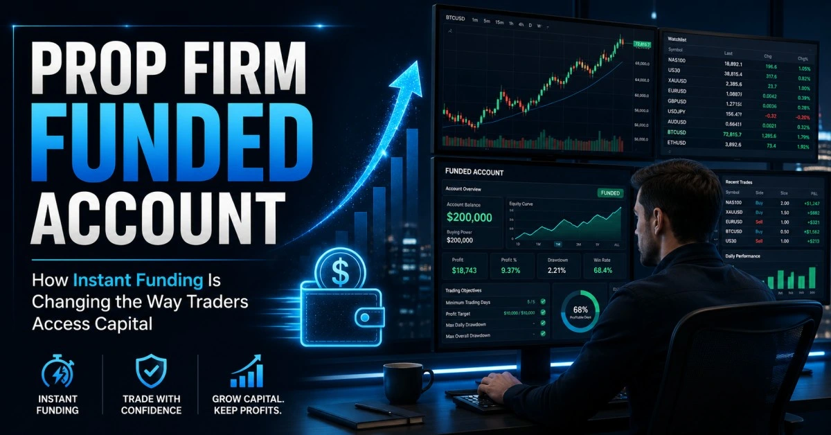 Most traders pick the wrong prop funded account. Here's what actually matters before you apply for instant funding — plus how BearStreet compares.